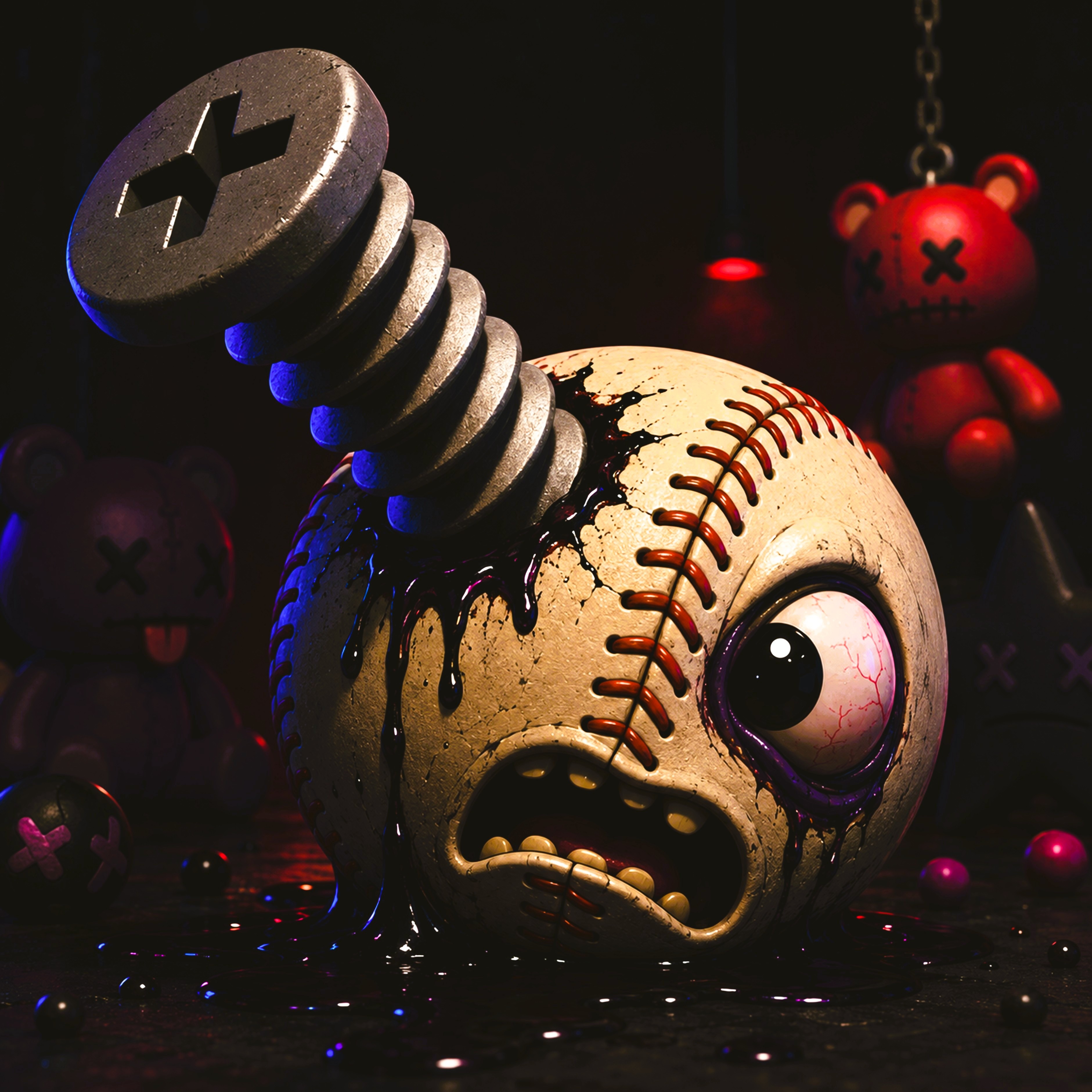 Screwed artwork