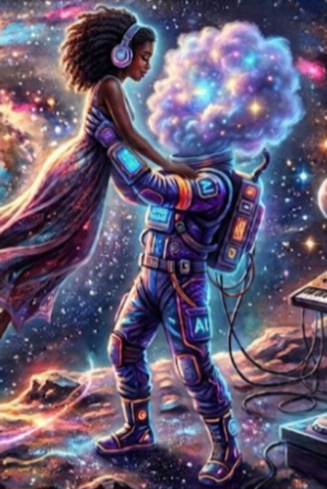 Brighter With You- DJ spacecloud artwork