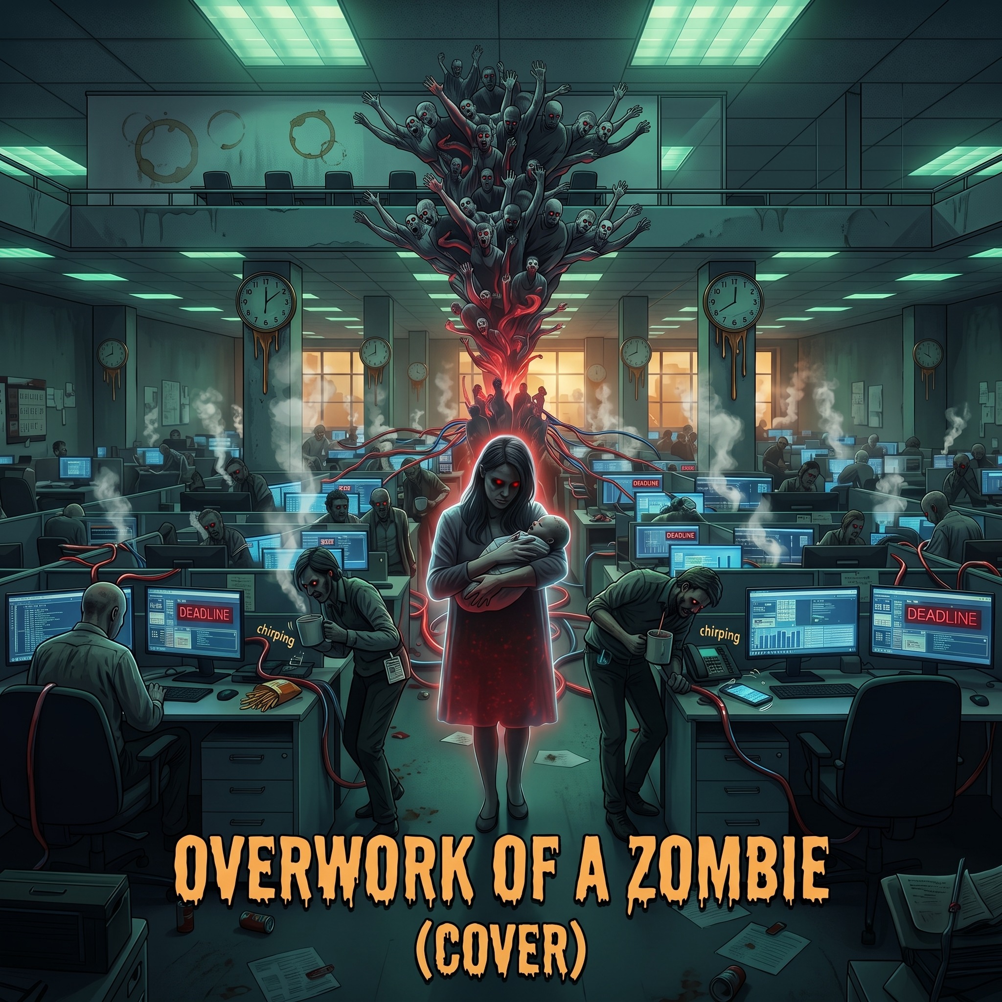 Overwork of a Zombie (Cover) artwork