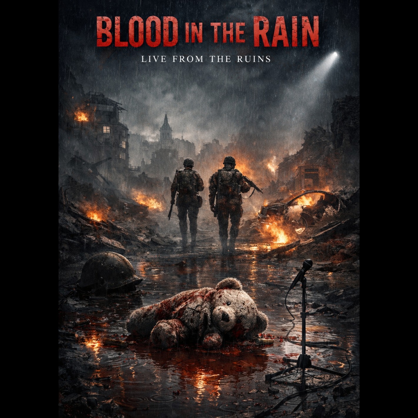 Blood in the Rain Live! artwork