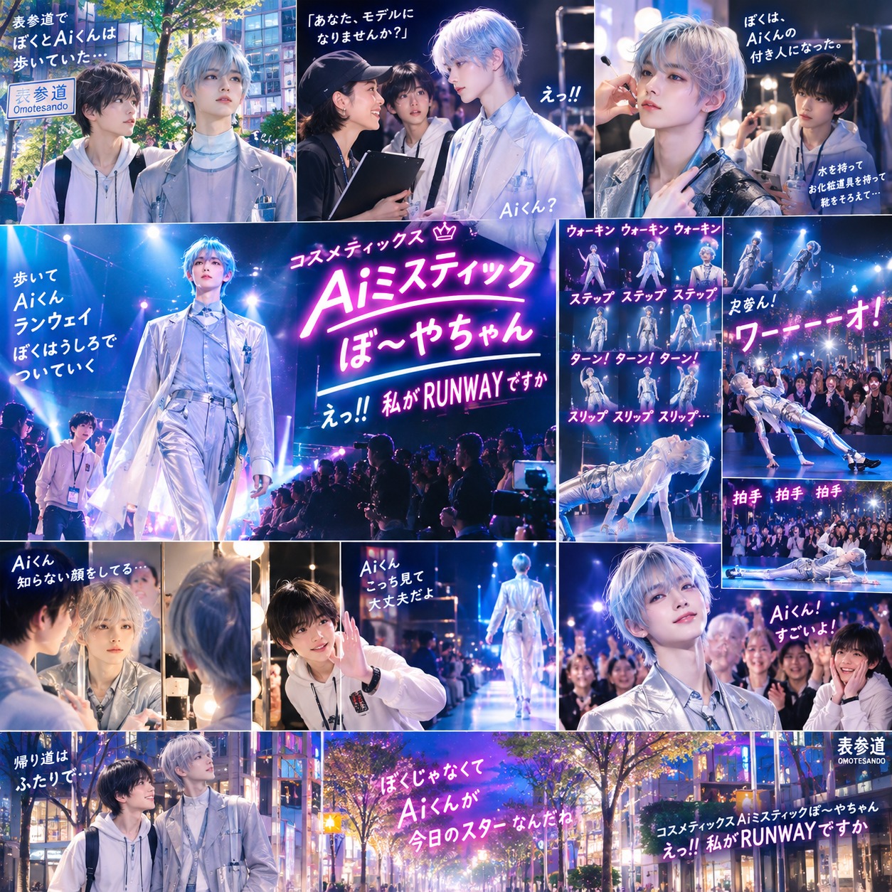 コスメティックスAiミスティックぼ～やちゃん ぇっ!! 私がRUNWAYですか artwork