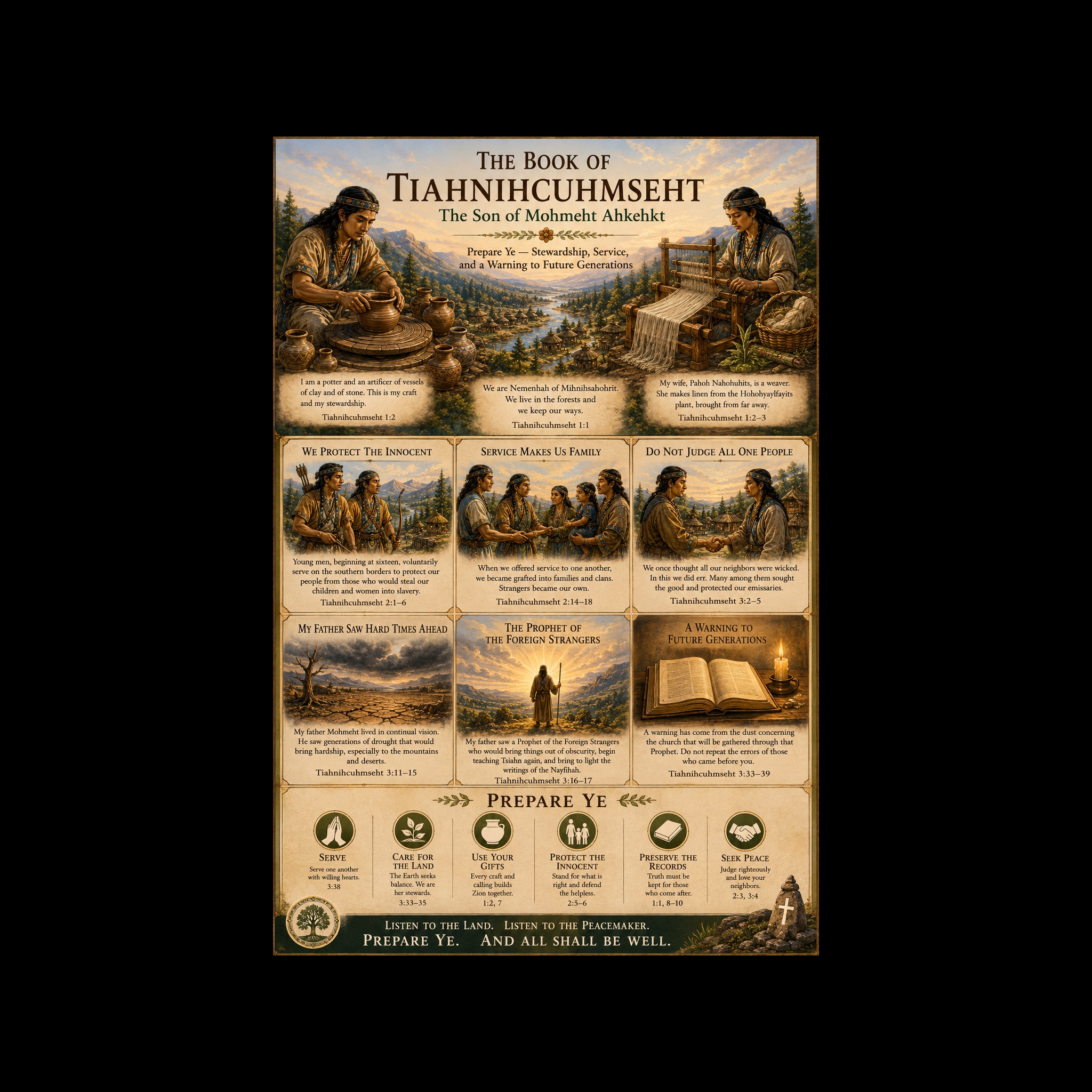 The Book of Tiahnihcuhmseht artwork
