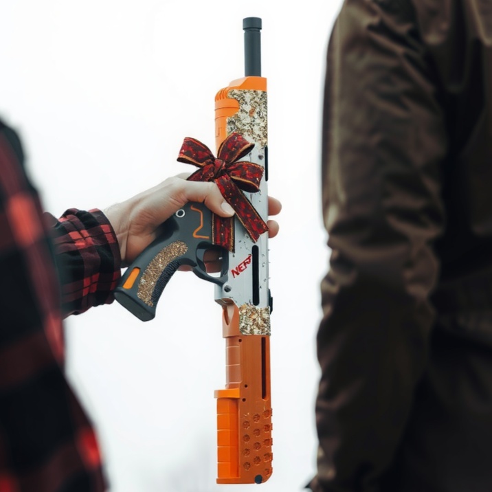 Merry Christmas, Now Hand Me My Gun artwork