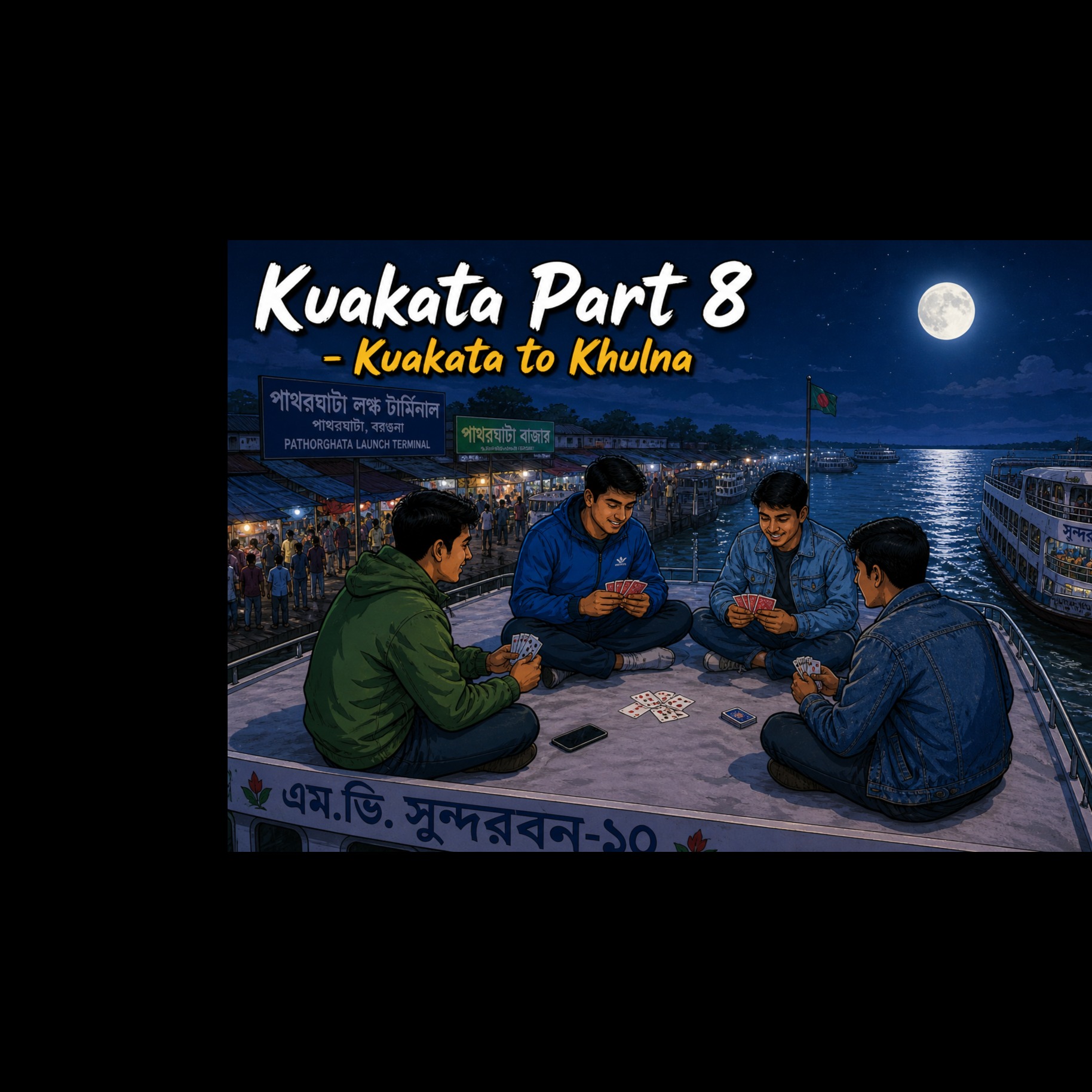 V6 কুয়াকাটা Part 8 - কুয়াকাটা to Khulna artwork