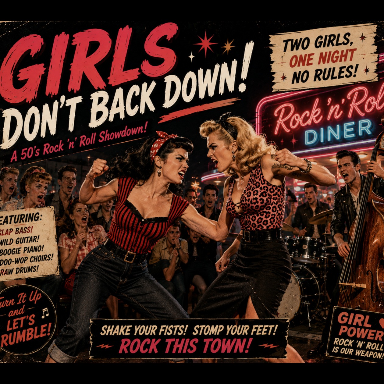 Girls Don’t Back Down artwork