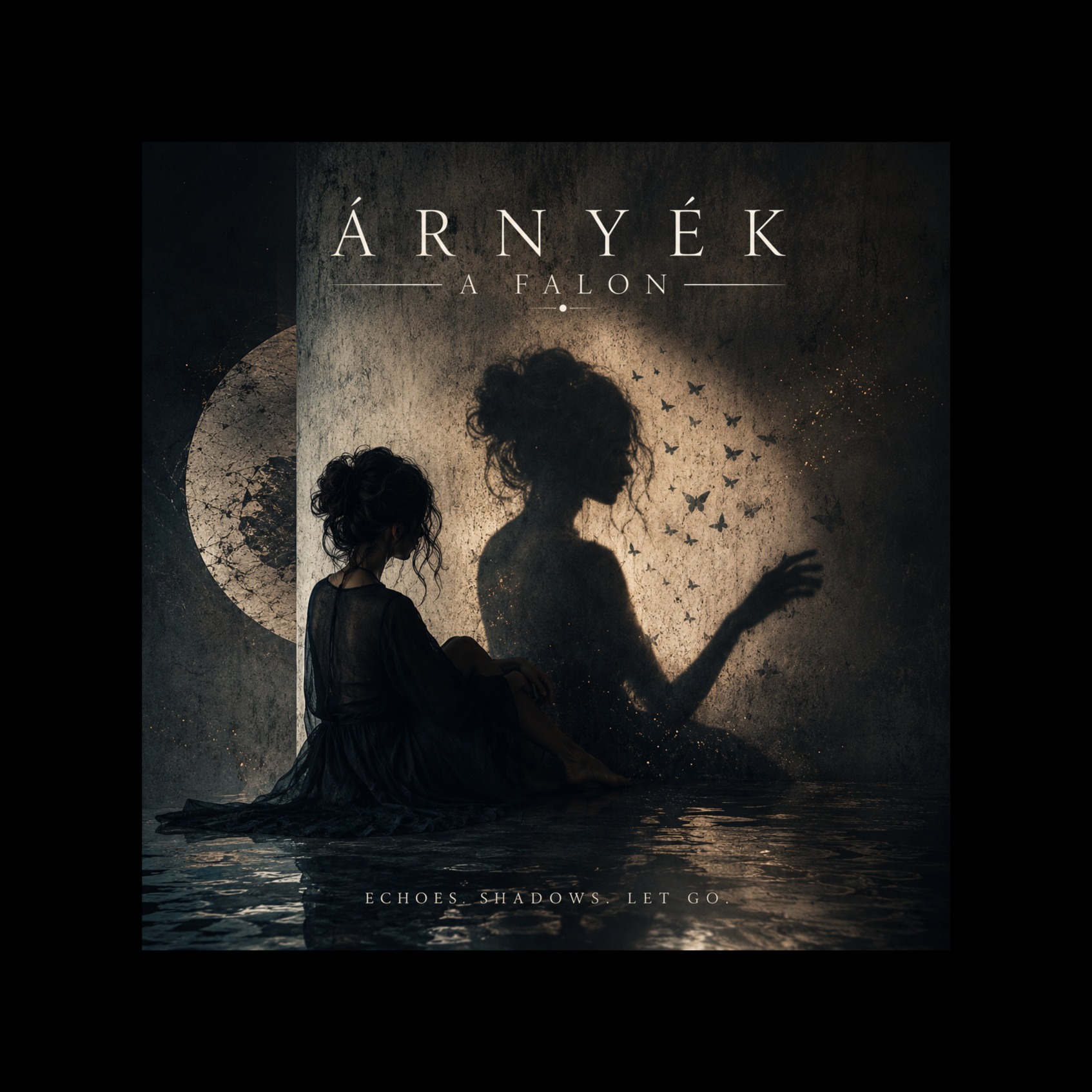 Árnyék a falakon -Shadows on the walls artwork