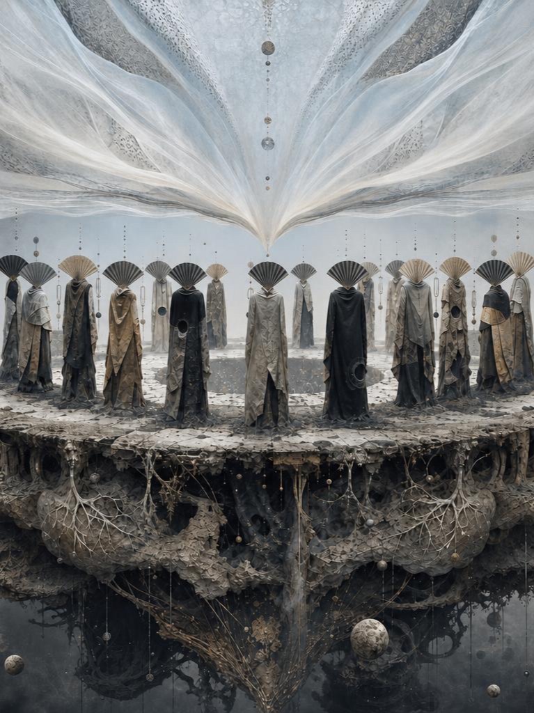 Ceremonial Fan Treshold artwork