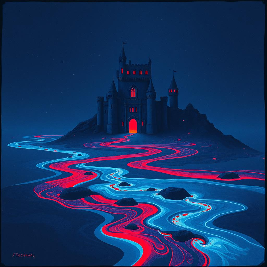 Image for 017. BLUE DARK NIGHT ／ Rainy Walk