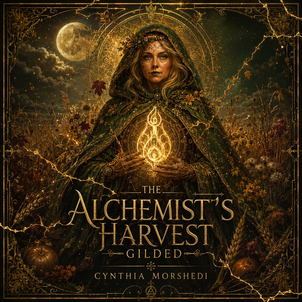 The Alchemist’s Harvest — Gilded artwork