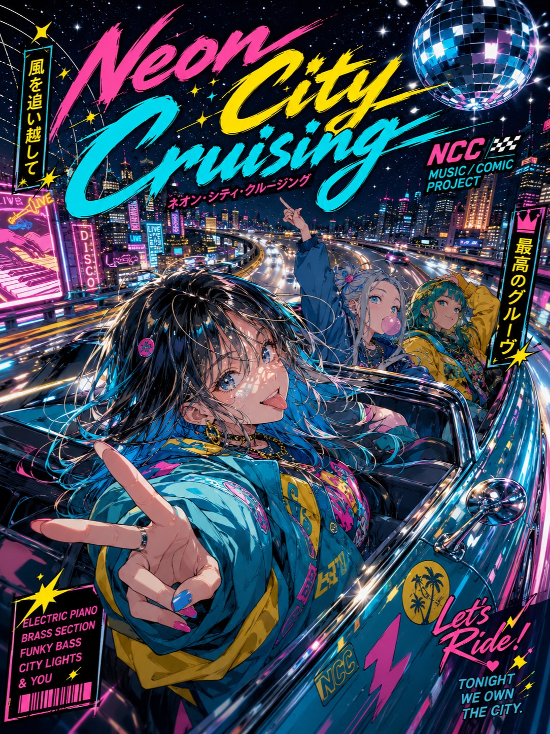 Neon City Cruising artwork