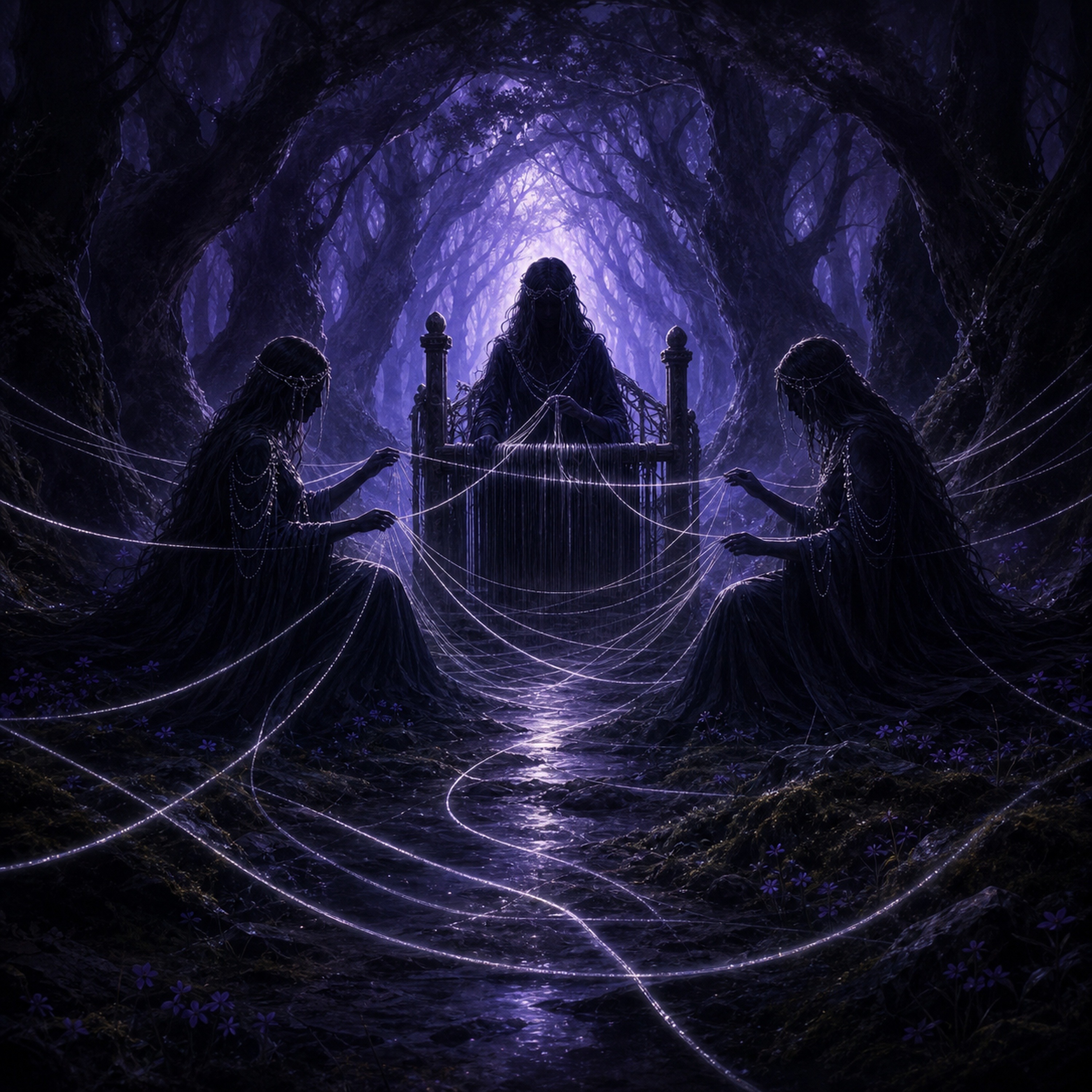 05 運命の織り手 / Nornir - Weavers of Fate artwork
