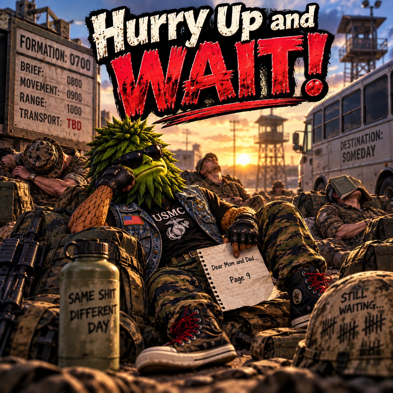 Hurry Up and WAIT! artwork