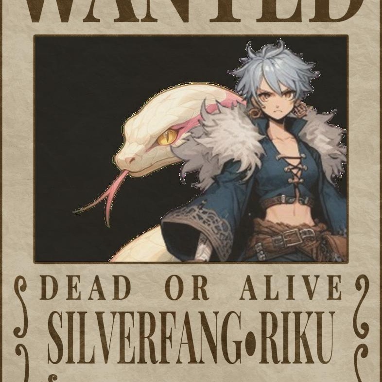 Image for Riku Silverfang(One piece OC)