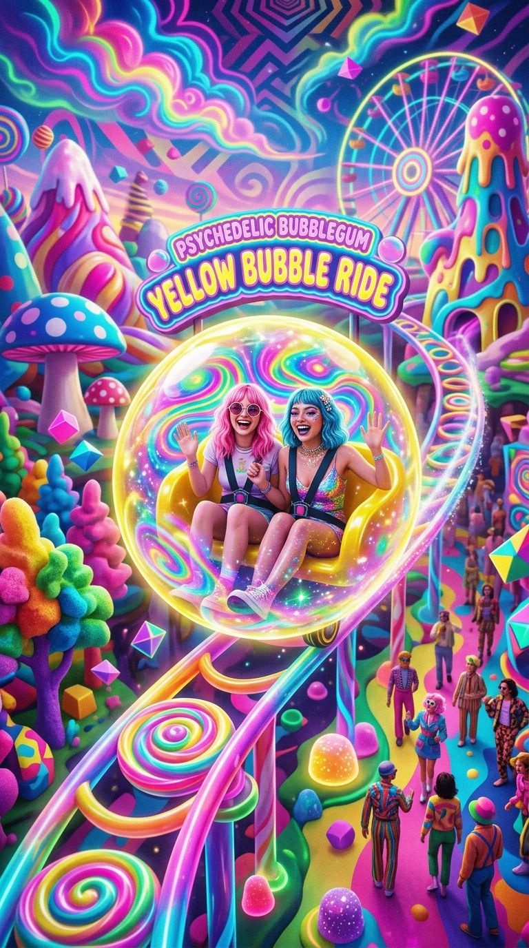 Yellow Bubble Ride artwork