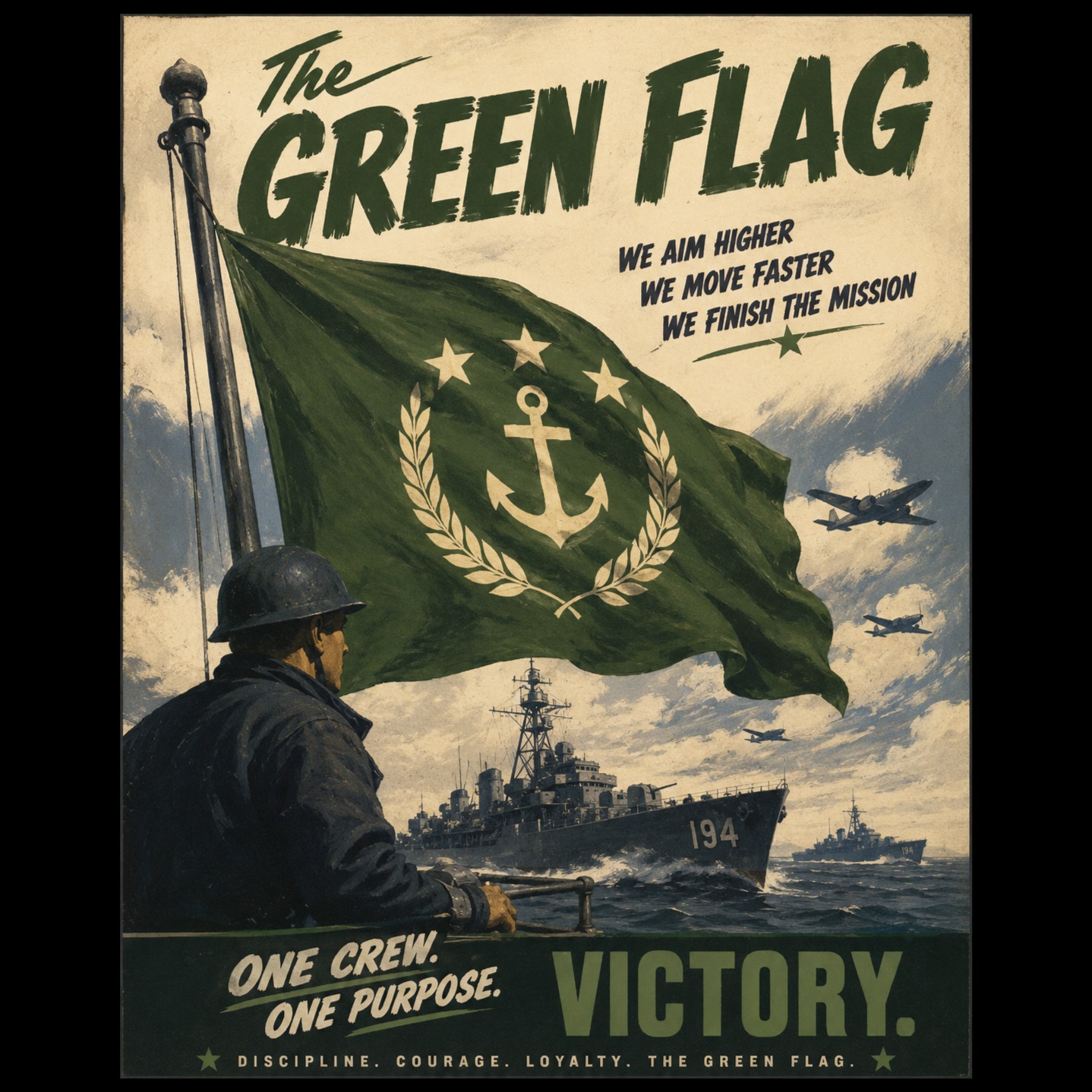 The Green Flag (Remix) artwork