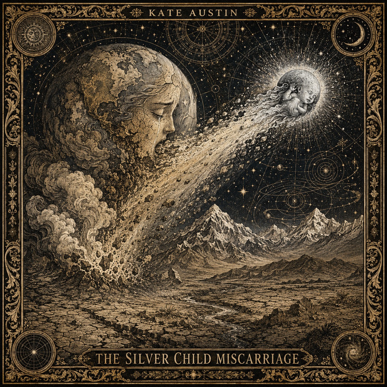 The silver child miscarriage artwork