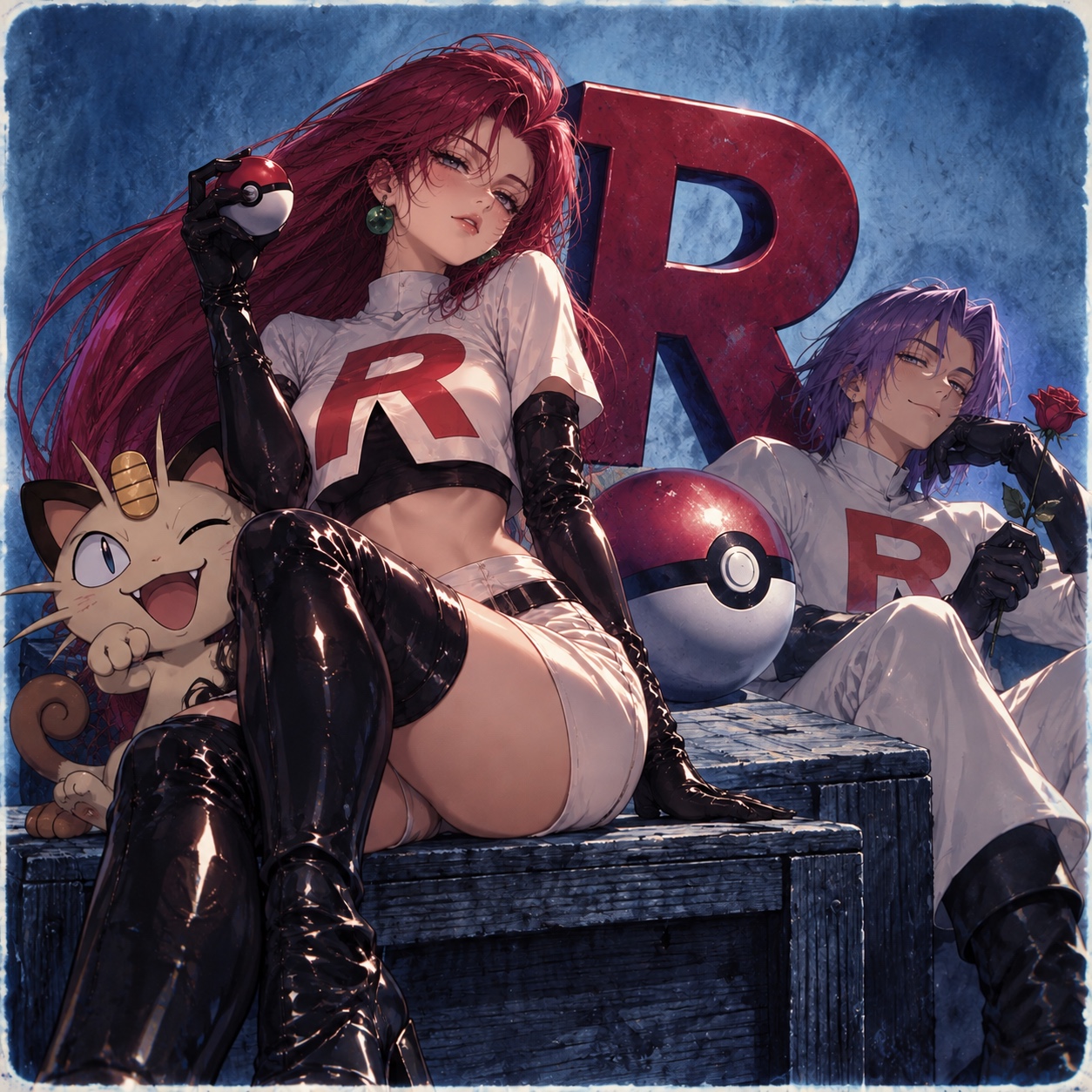 ◓⃙|TEAM ROCKET! artwork