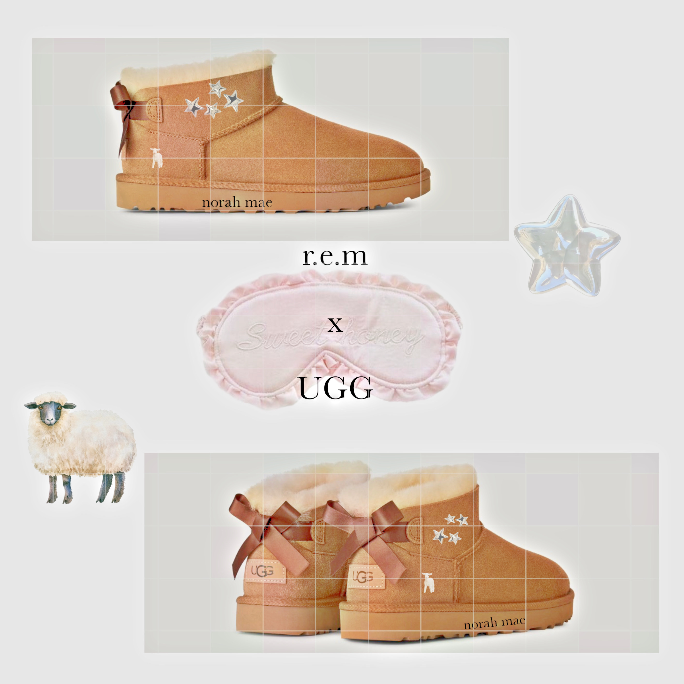 UGG X NORAH MAE artwork