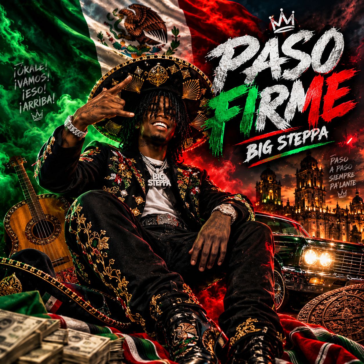 Paso Firme. Big Steppa artwork