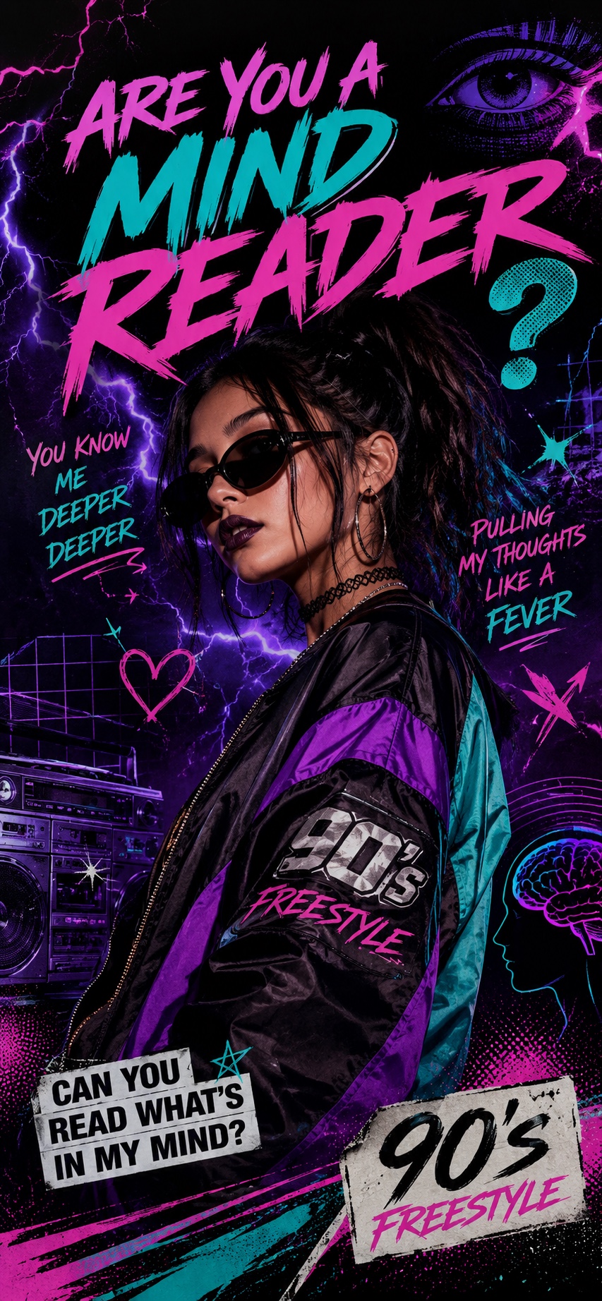 Mind reader ( 90’s freestyle) artwork