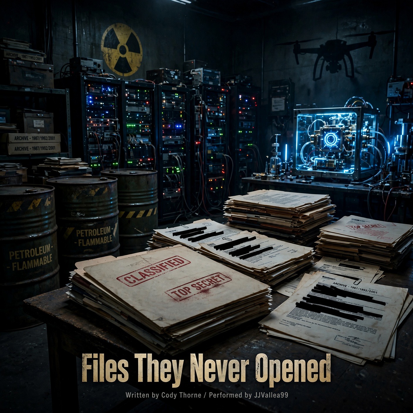 Files They Never Opened (a human race 10/12) artwork