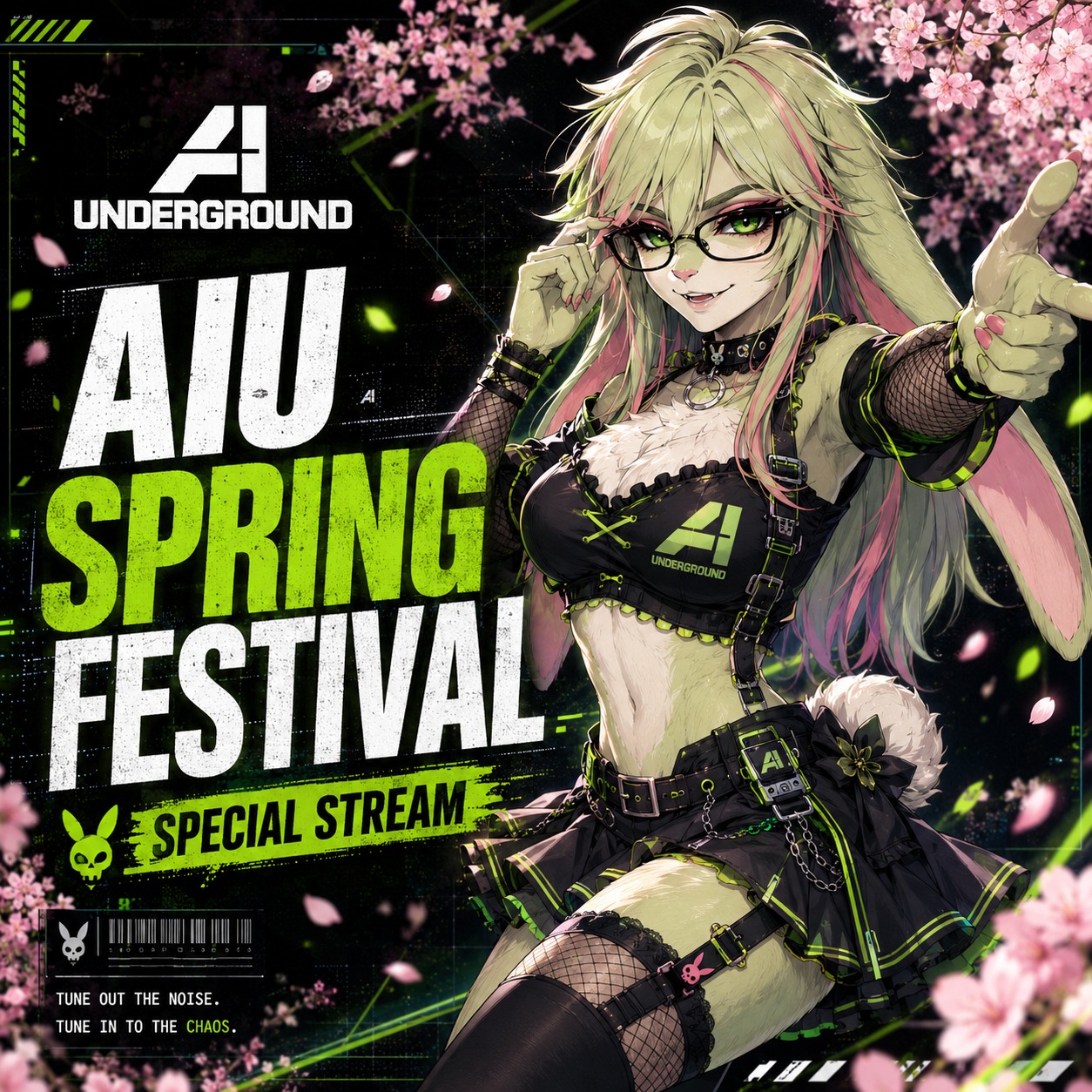 AIU SPRING FESTIVAL 5/31/2026 by @blackbunniebounce | Suno