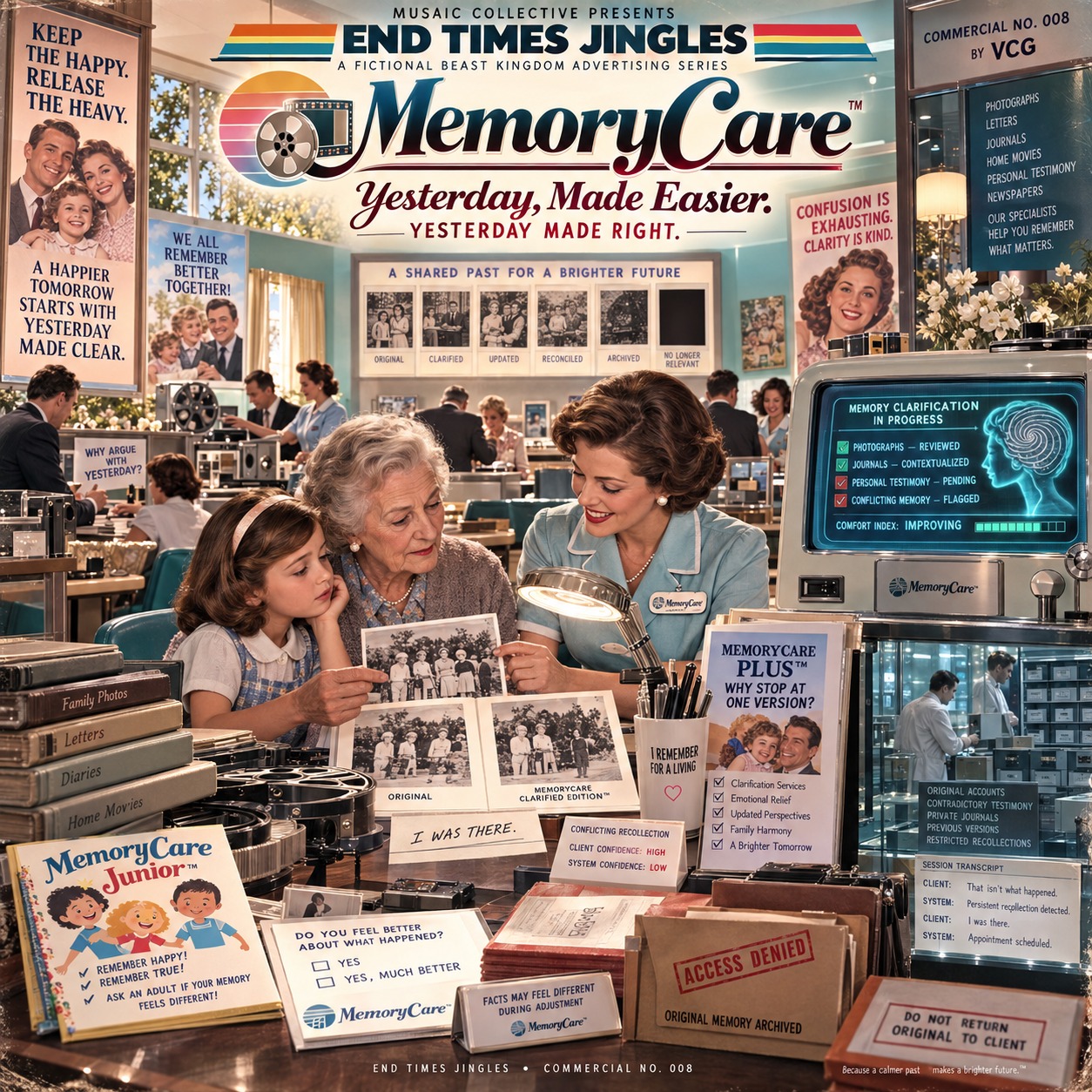 VCG - MEMORYCARE™ - END TIMES JINGLES artwork