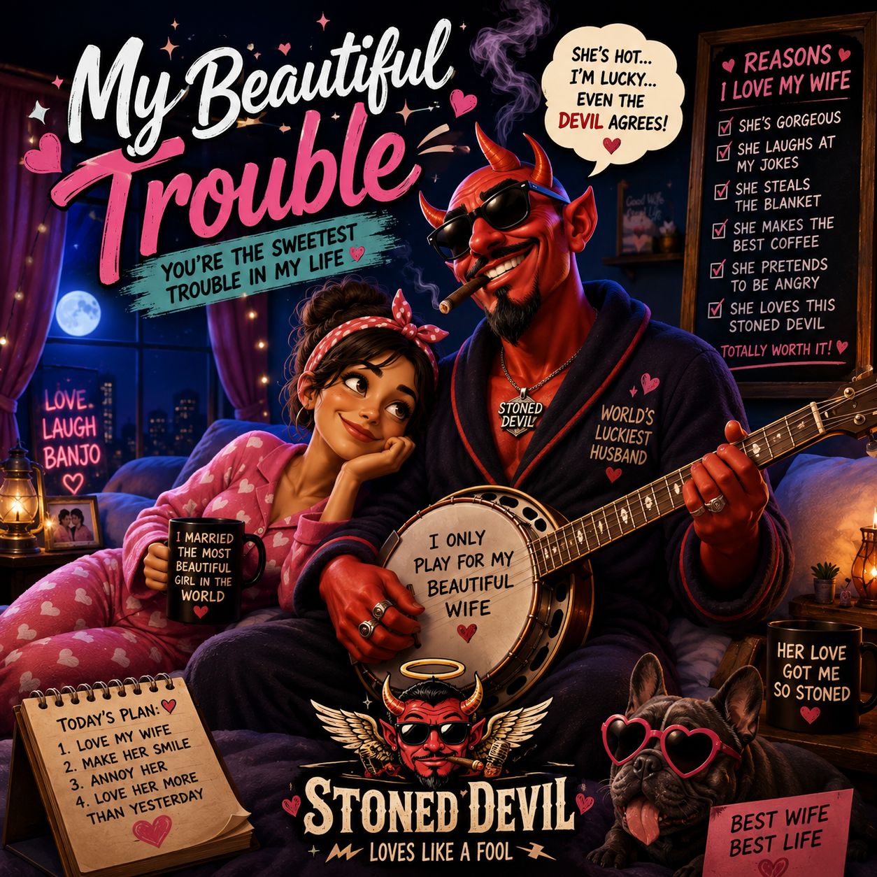 My Beautiful Trouble (Love your own wife 😜) artwork