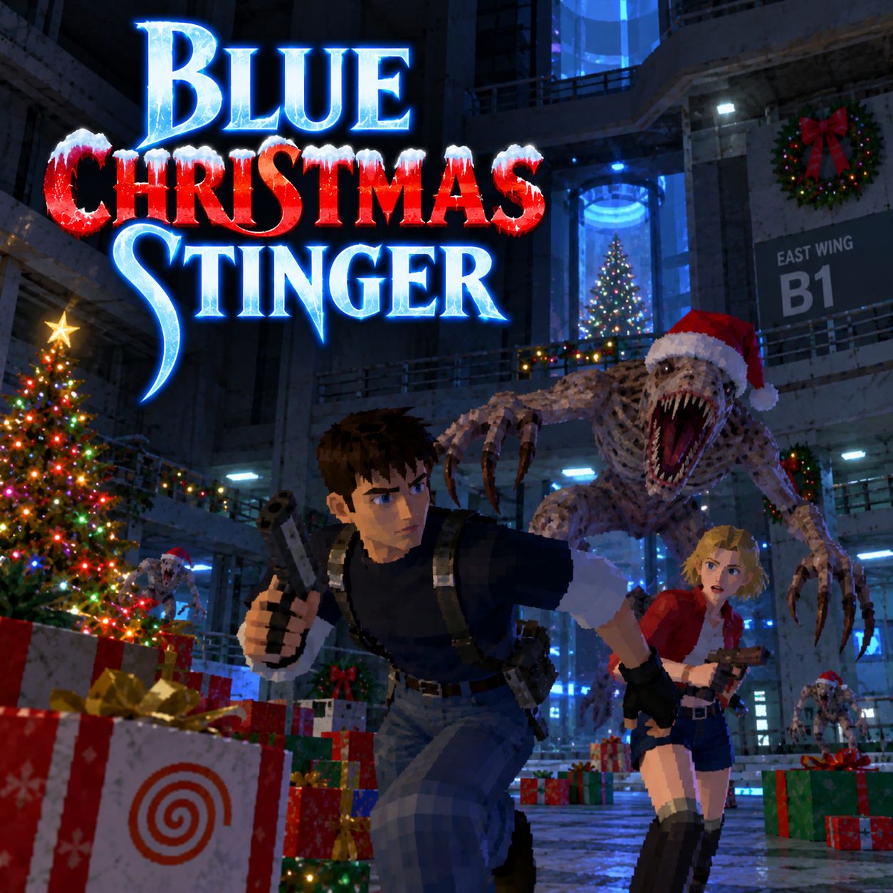 Blue Christmas Stinger artwork