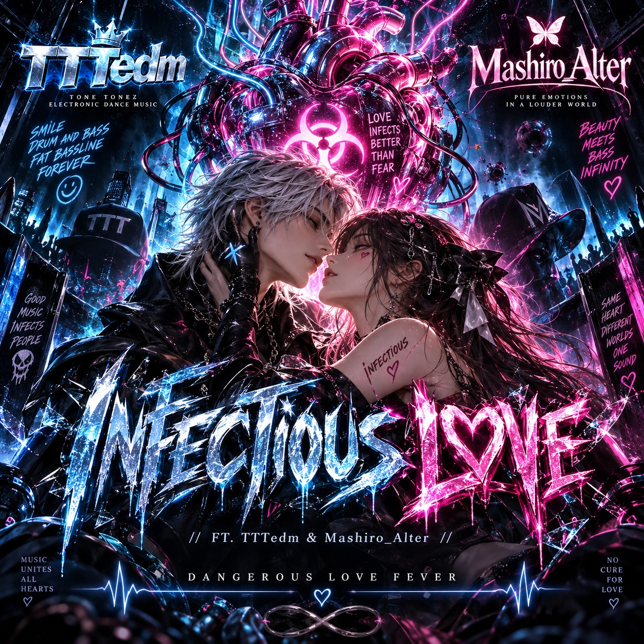 Infectious Love // FT. TTTedm & Mashiro_Alter (<3) artwork