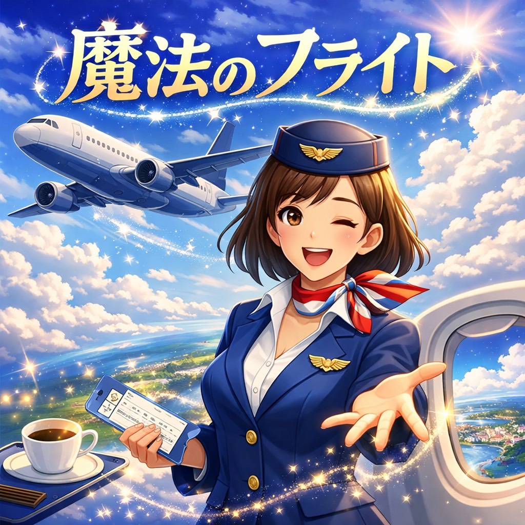 魔法のフライト artwork