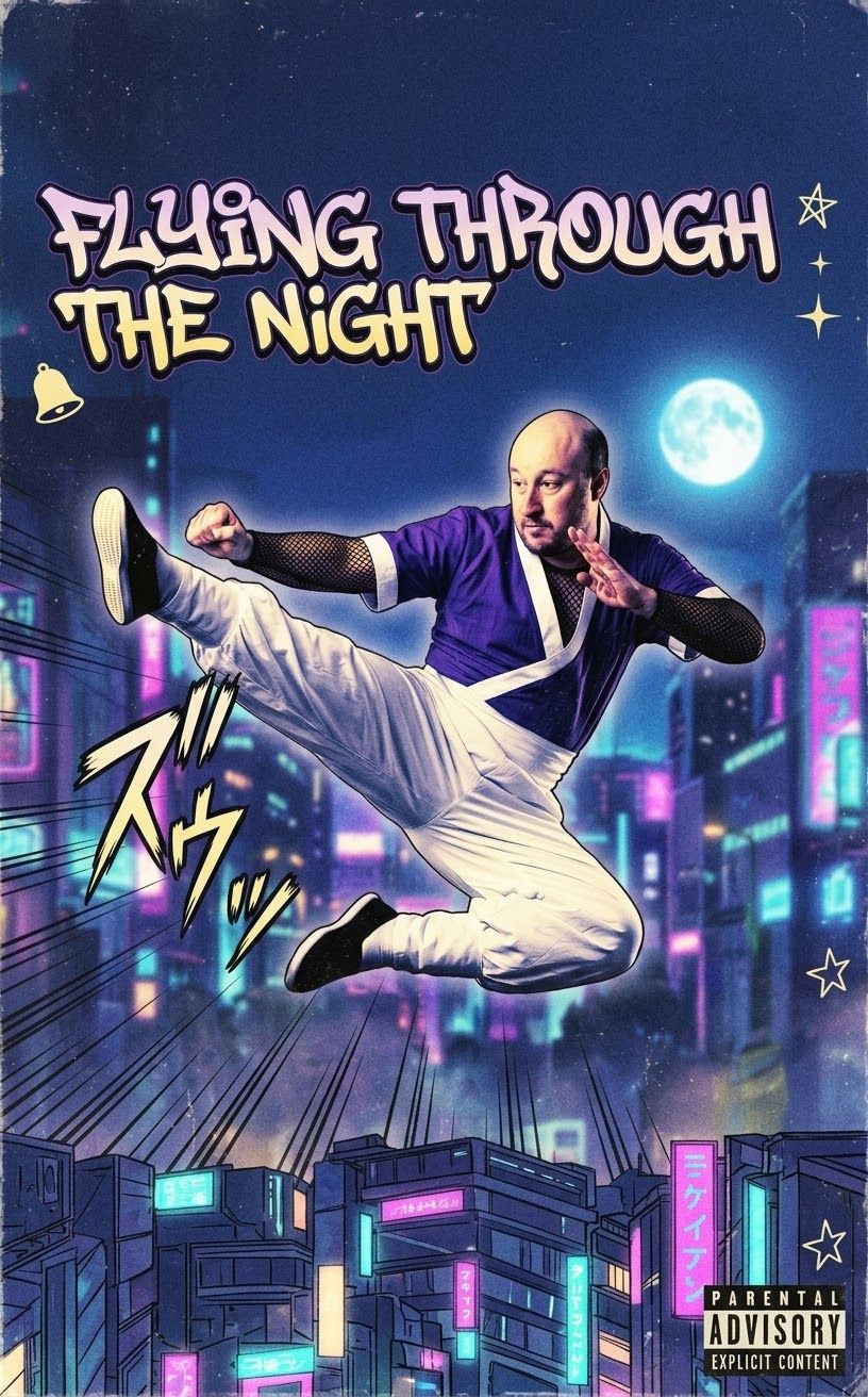Flying Through the Night artwork