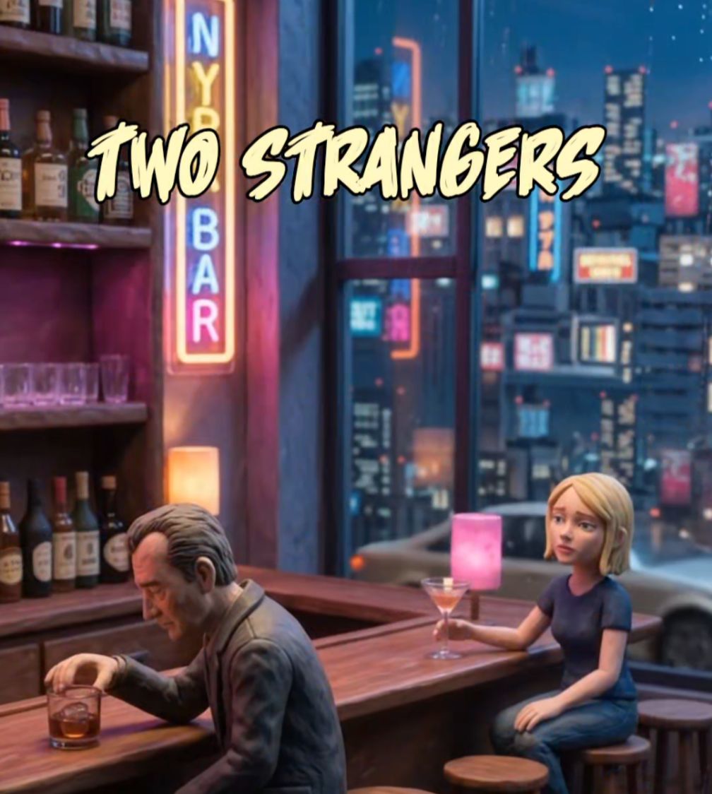 Two strangers artwork