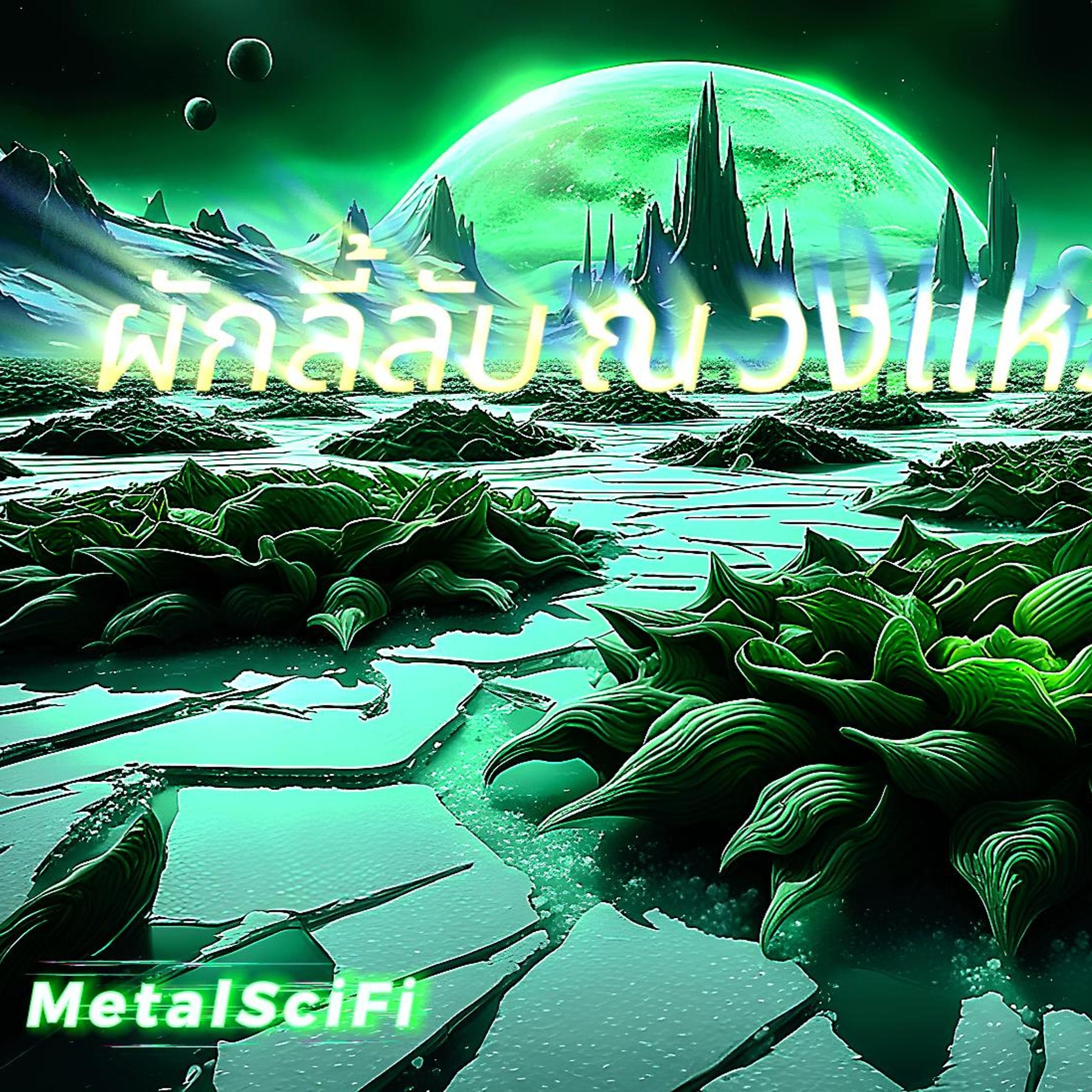 MetalSciFi: Mystic Vegetables of Saturn's Rings artwork