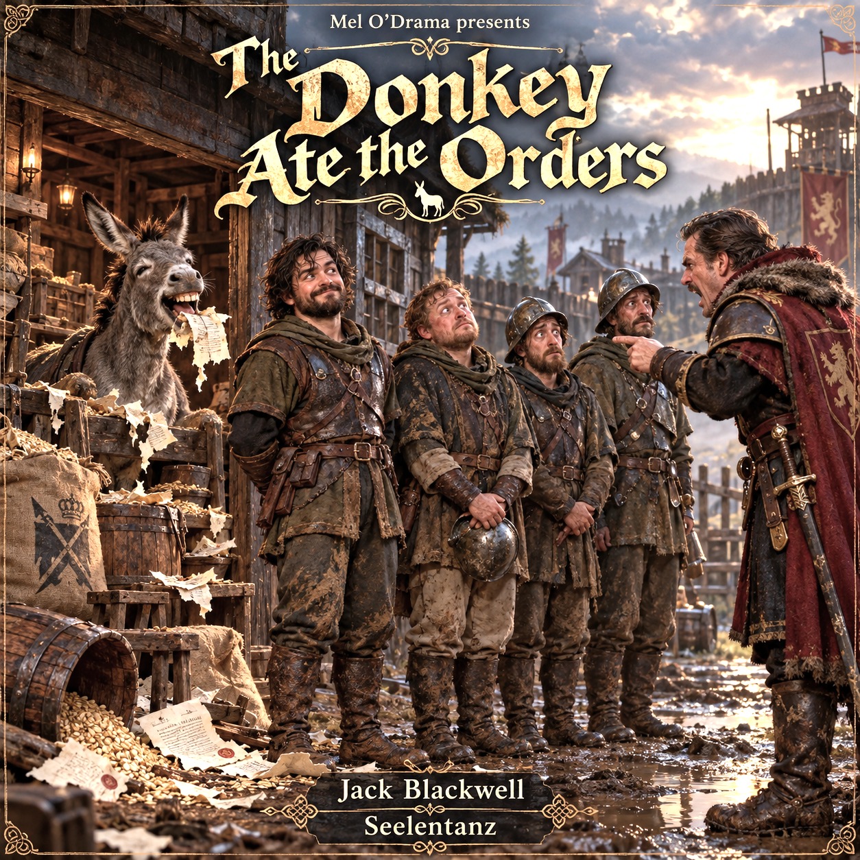 The Donkey ate the orders artwork