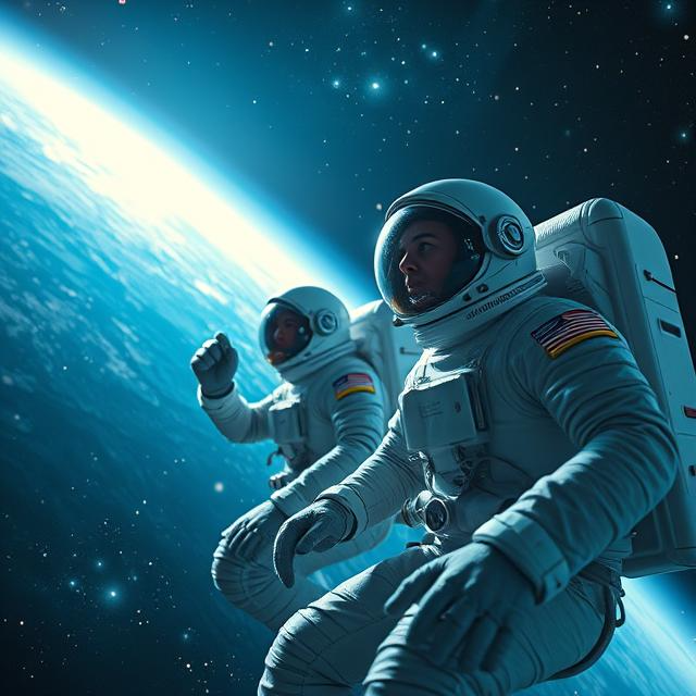 Searching for Oxygen in Space - Instrumental artwork