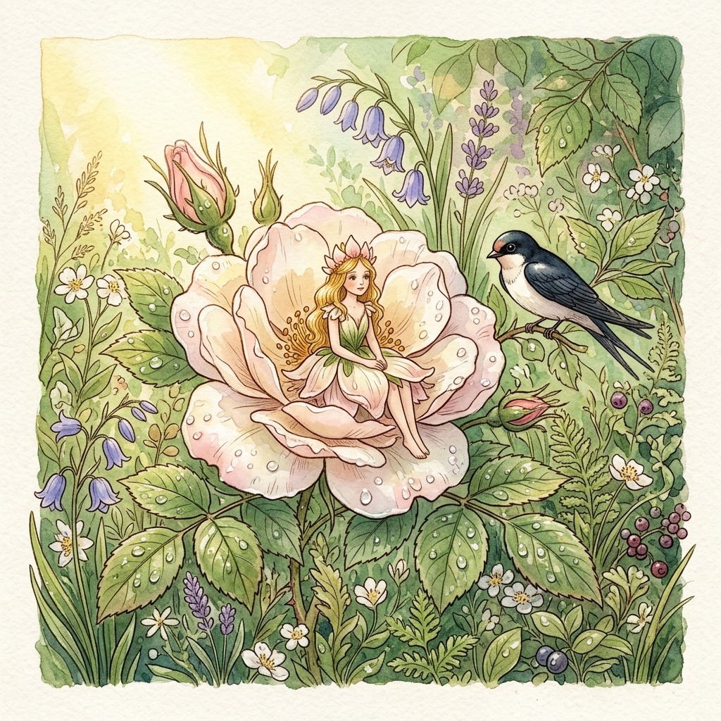 1. Дюймовочка artwork