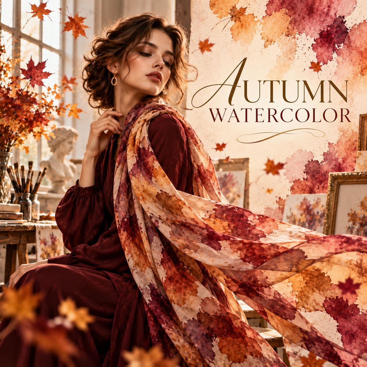 Autumn Watercolor (Remake) artwork