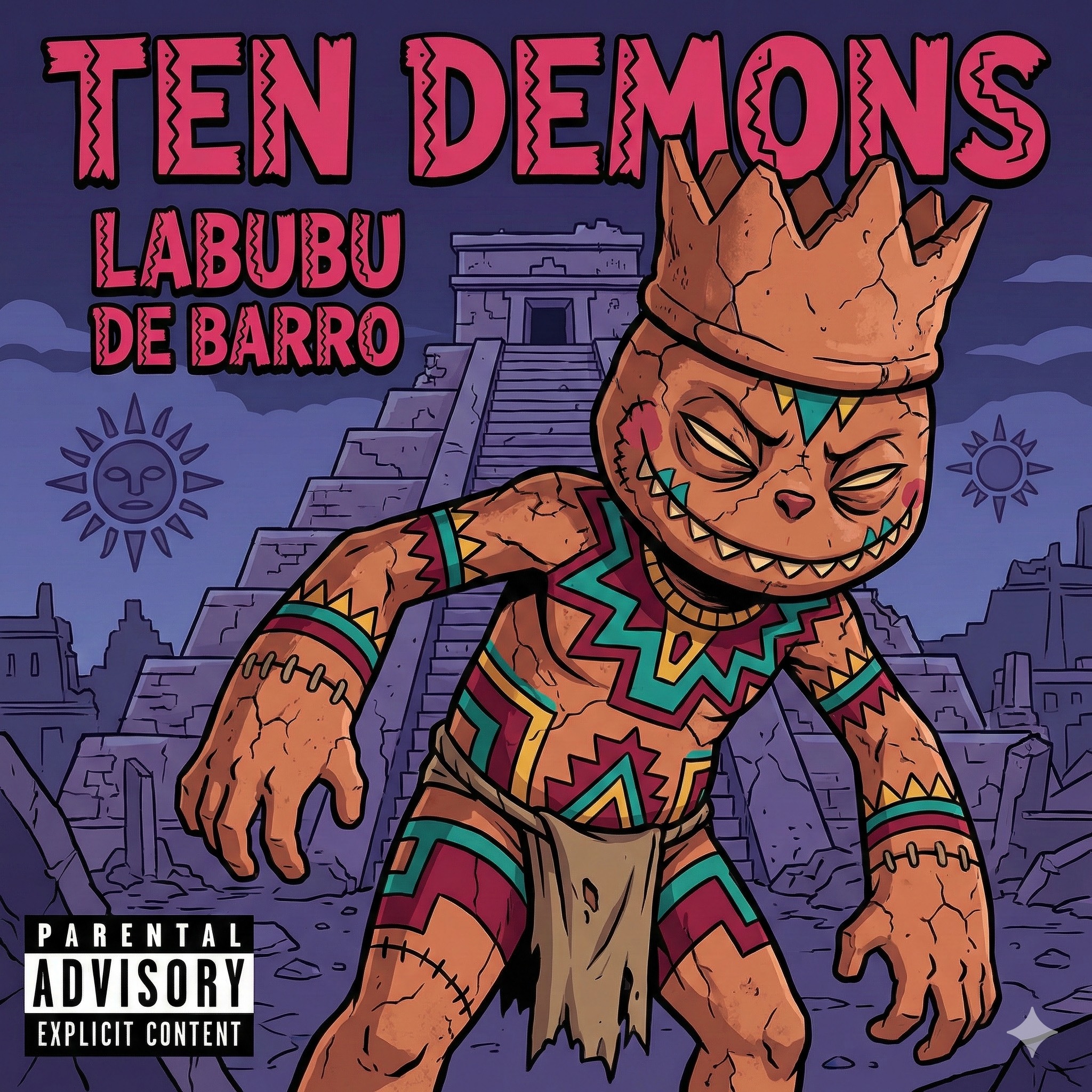 Labubu de Barro (Brainrot Patrimonial Mix) artwork