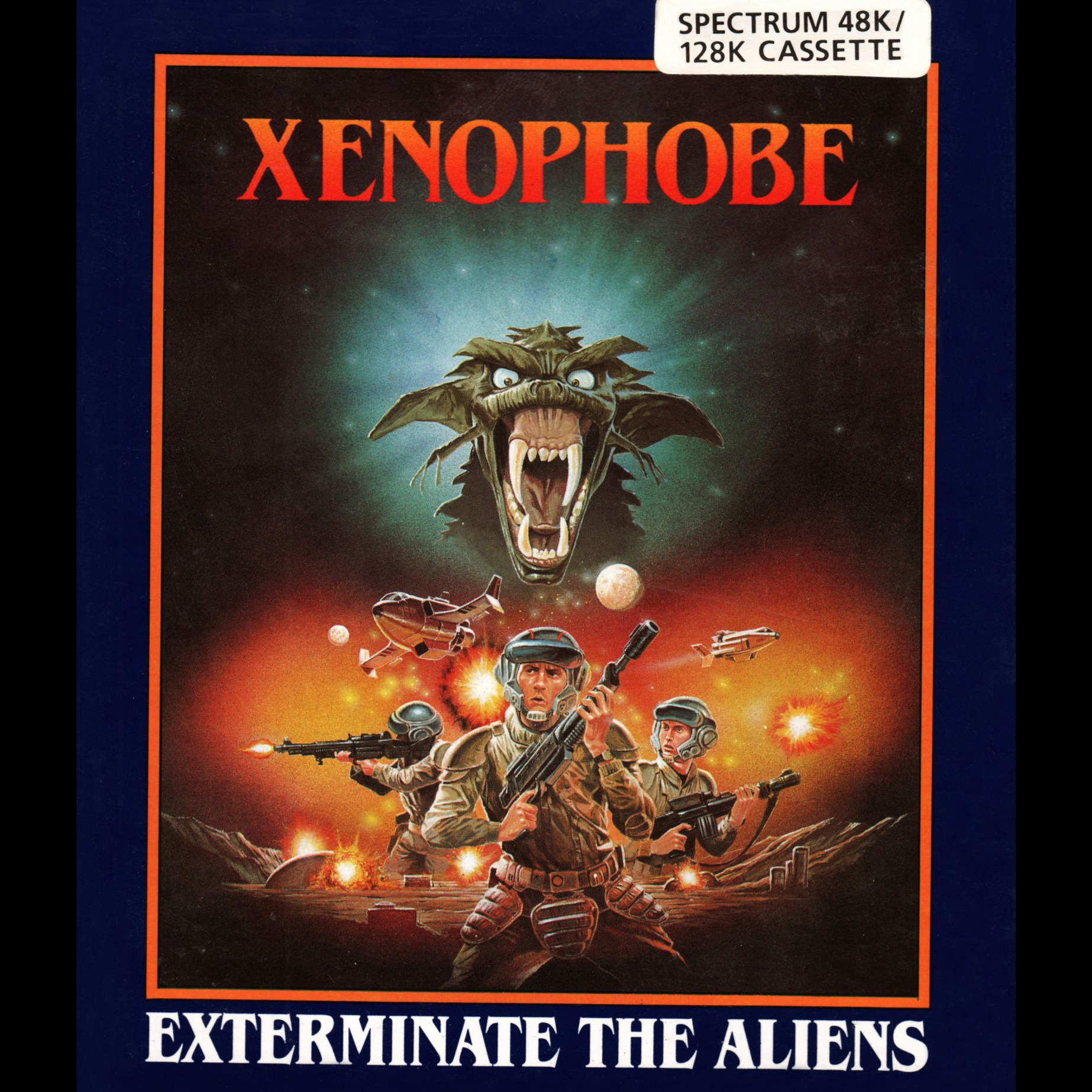 Xenophobe (ZX Spectrum game music cover) artwork