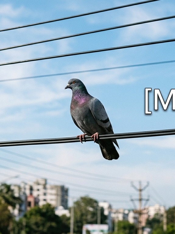 Pigeon on a Wire [Music] artwork