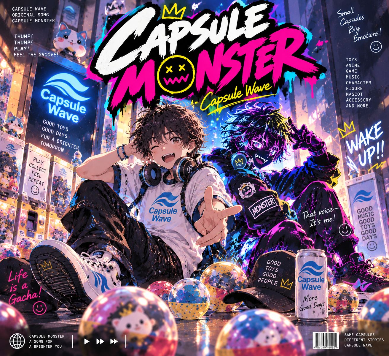 CAPSULE MONSTER artwork