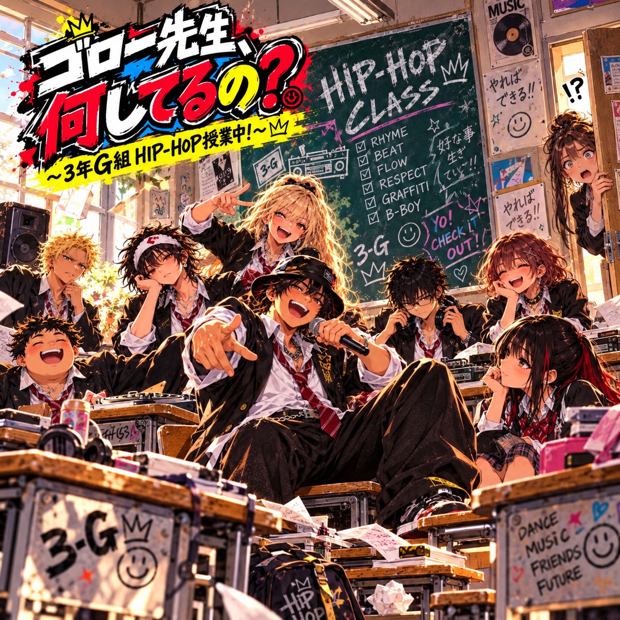 ゴロー先生、何してるの？ artwork