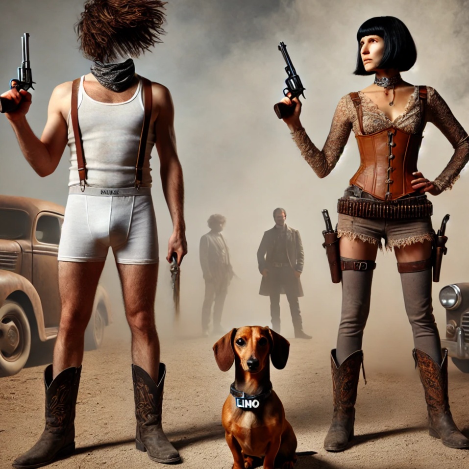 Guns, Guts & Undies artwork