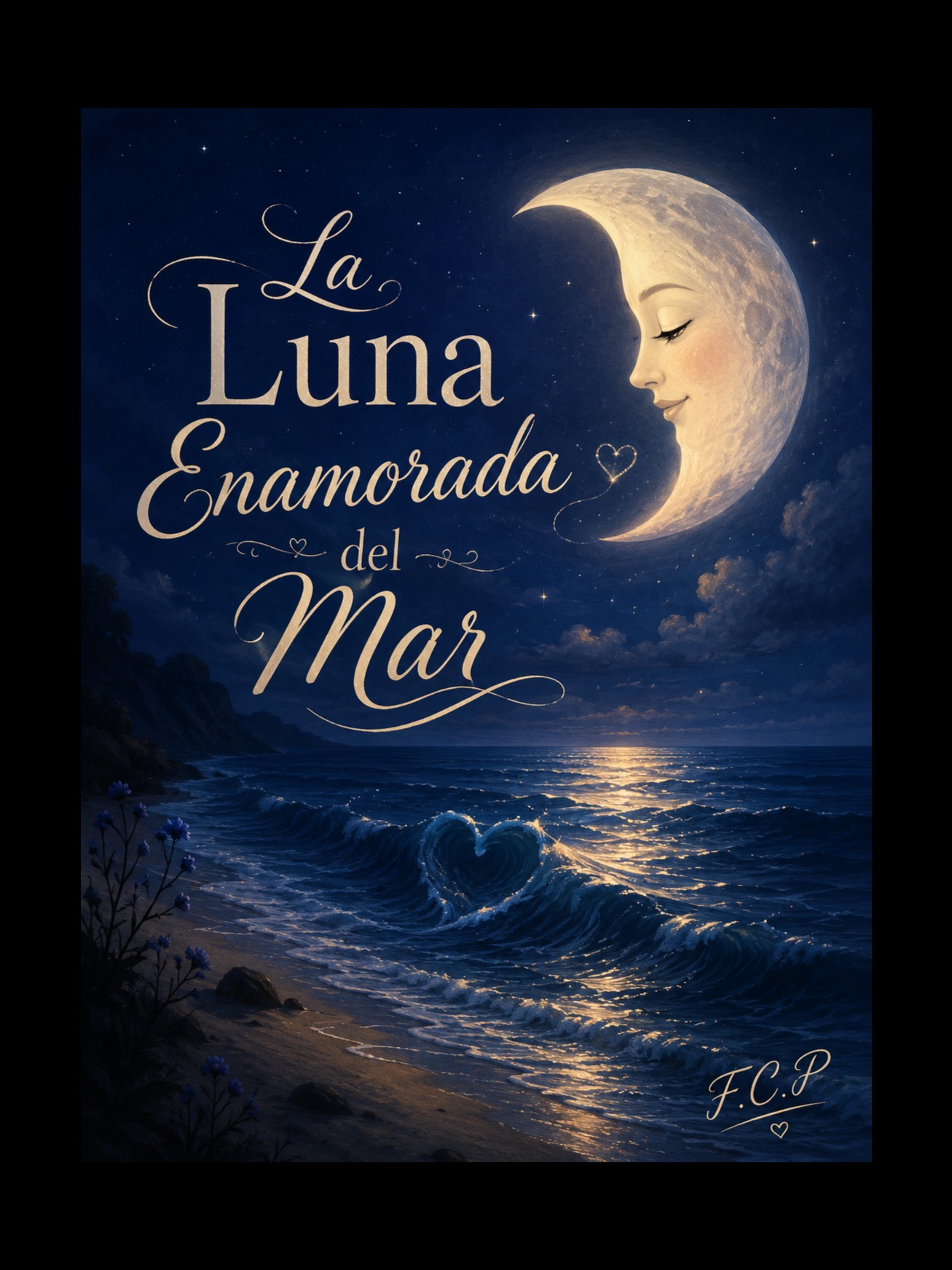 La Luna Enamorada  del Mar artwork