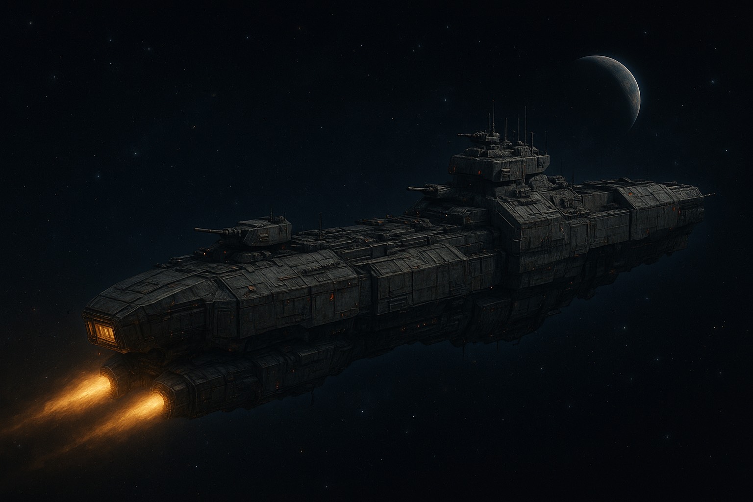 The Voyager War Freighter (Boss battle)
