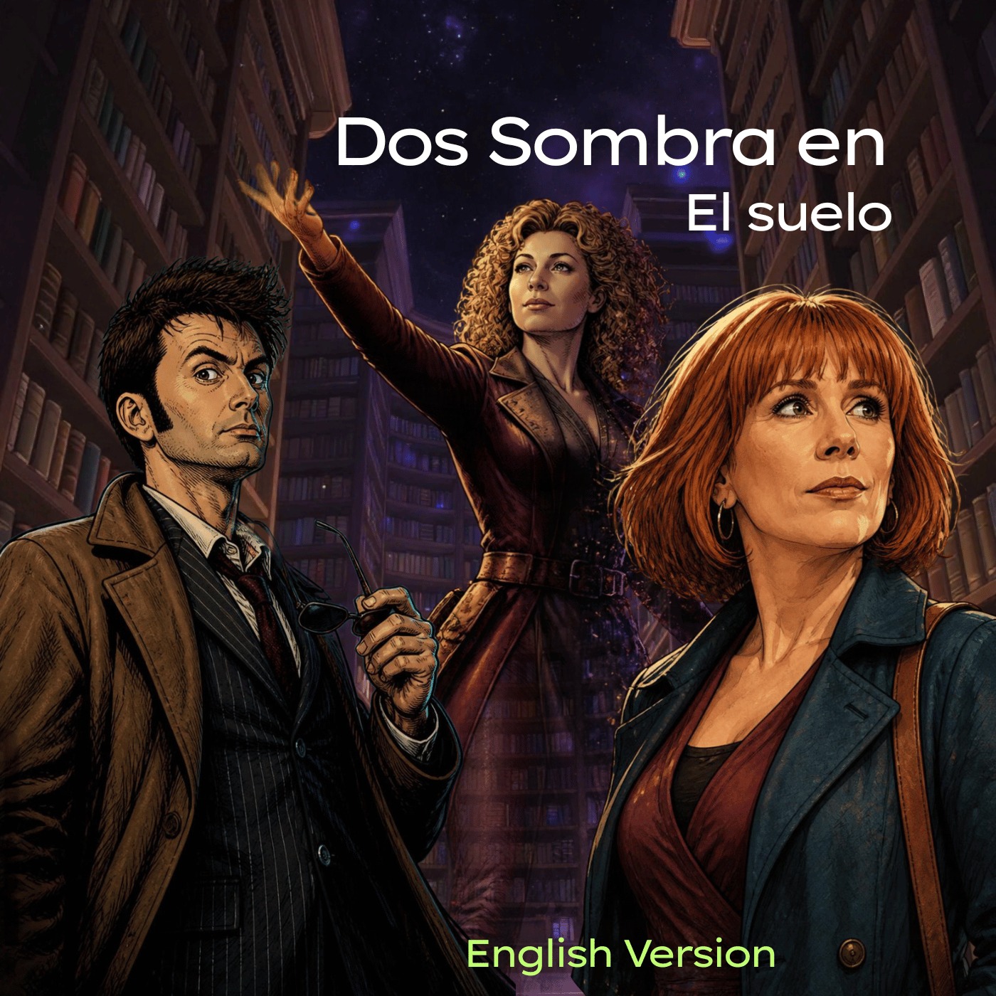 Dos Sombras en el Suelo (basada en Take Me Back) English version artwork