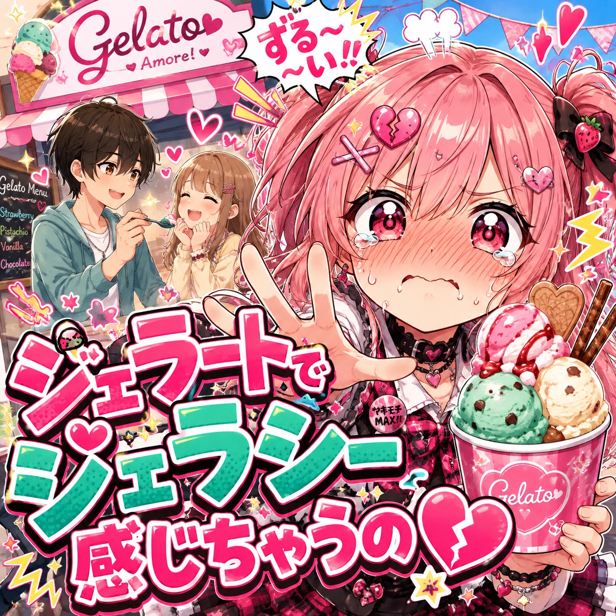 ジェラートでジェラシー感じちゃうの artwork