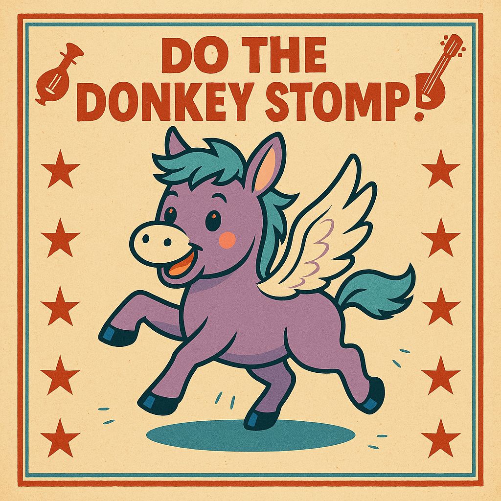 Do the Donkey Stomp! artwork