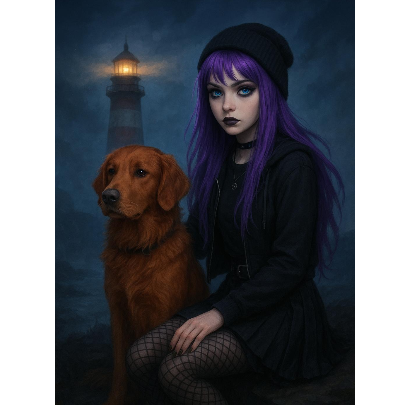 = LIGHTHOUSE NEKOSTAR = (alternative edition) artwork